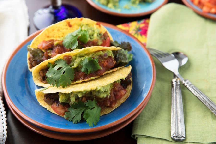 Green Lentil Tacos