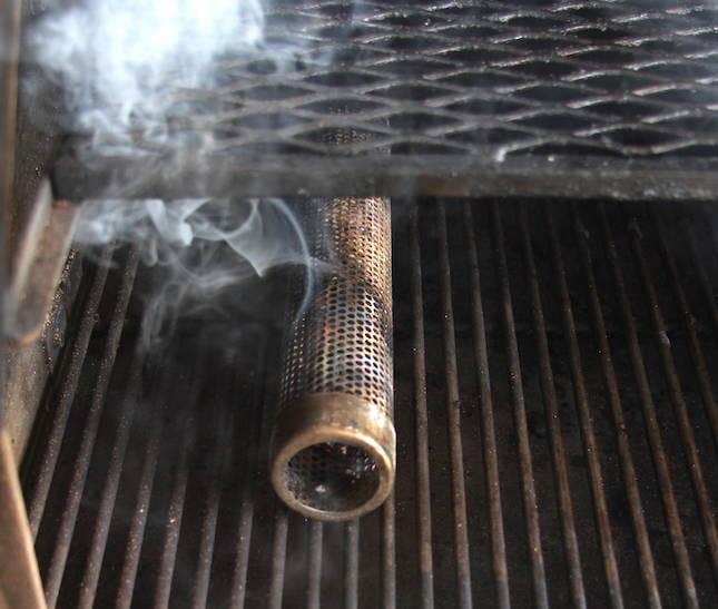 Image of Preheat your Yoder Smoker YS640 to 400°F. Fill an A-MAZE-N...