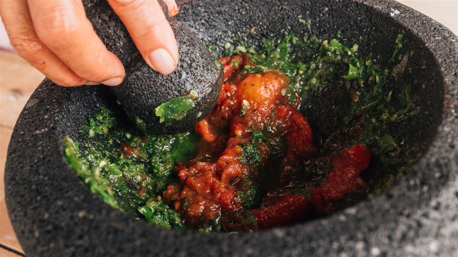 Salsa Roja or Salsa Molcajete-image