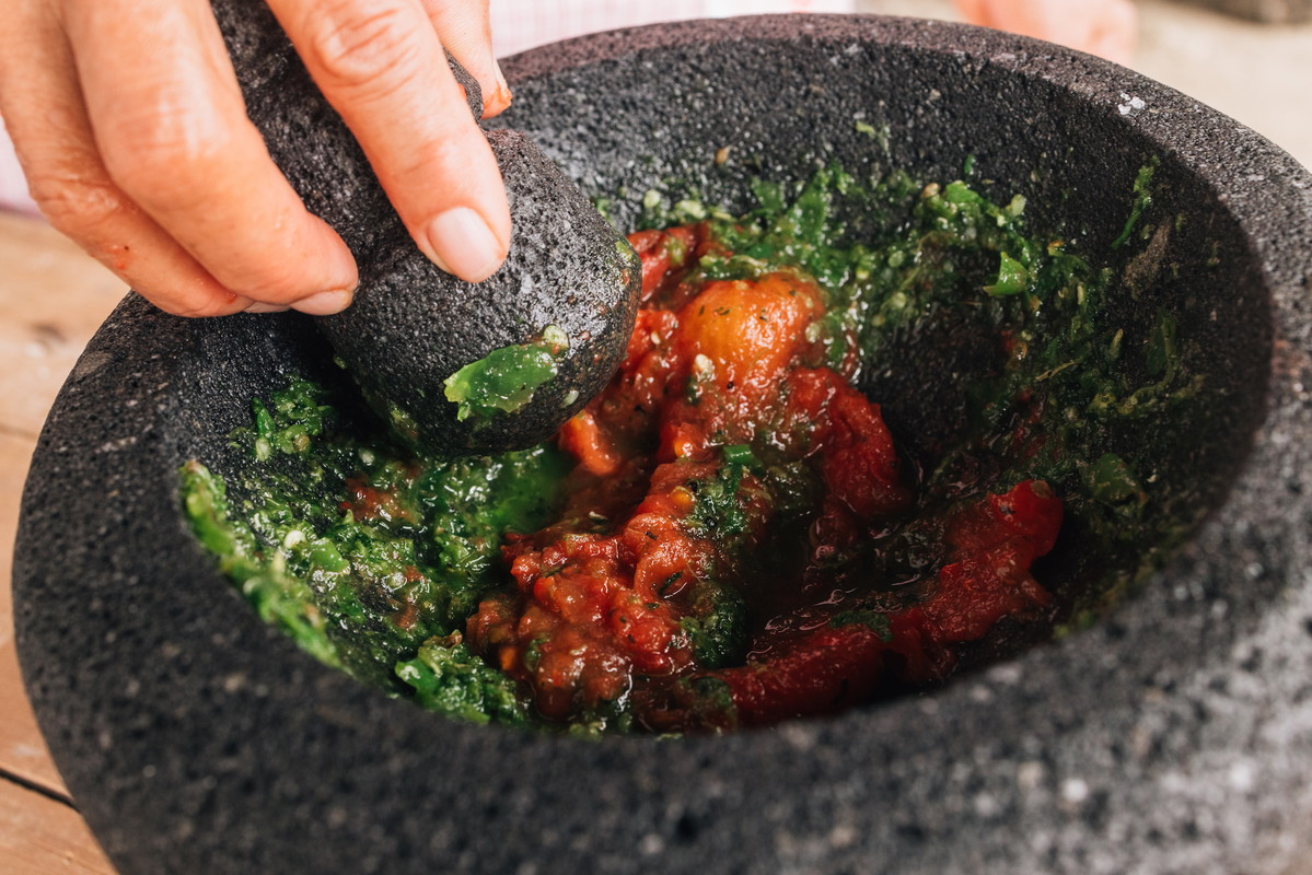 Salsa Roja o Salsa Molcajete
