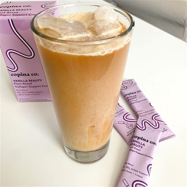 Image of Maple Collagen-Boost Iced Chai Latte 