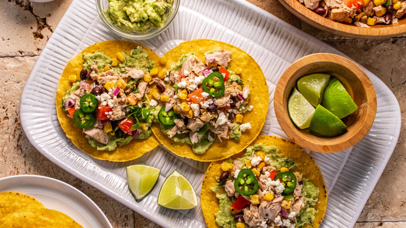 Image of Mexican Tuna Salad Tostadas