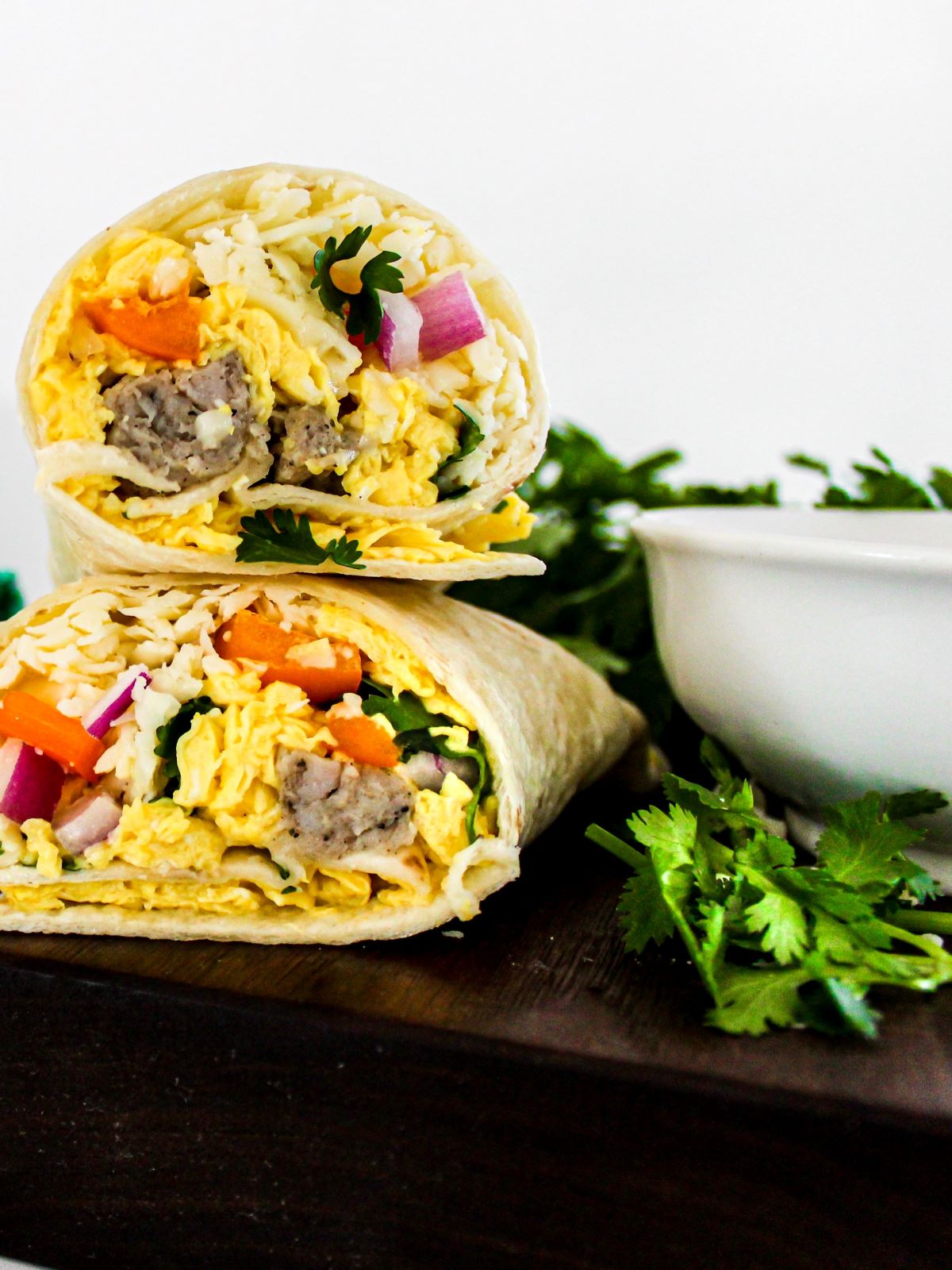 Make Ahead Breakfast Burritos