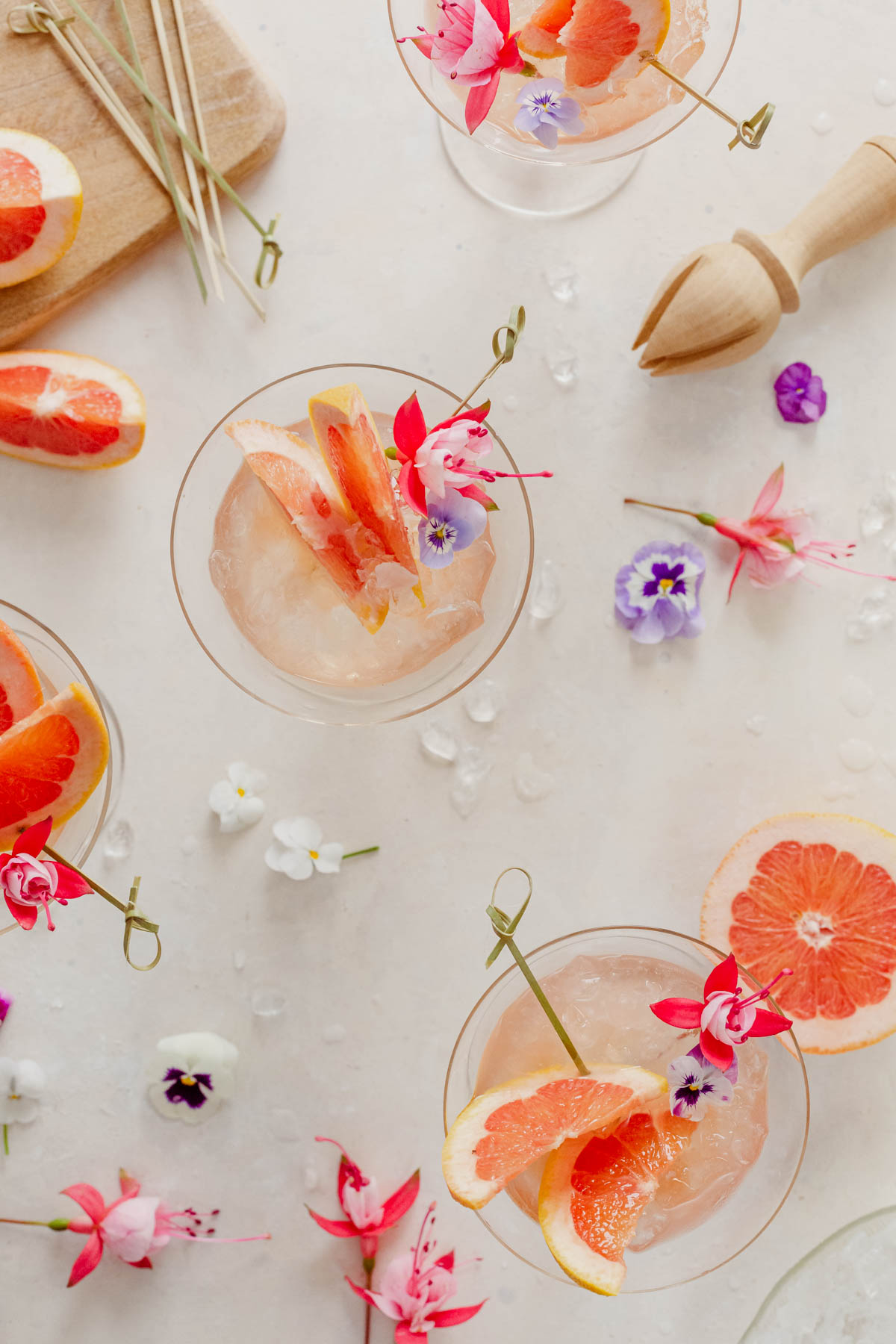 Mocktail de pomelo