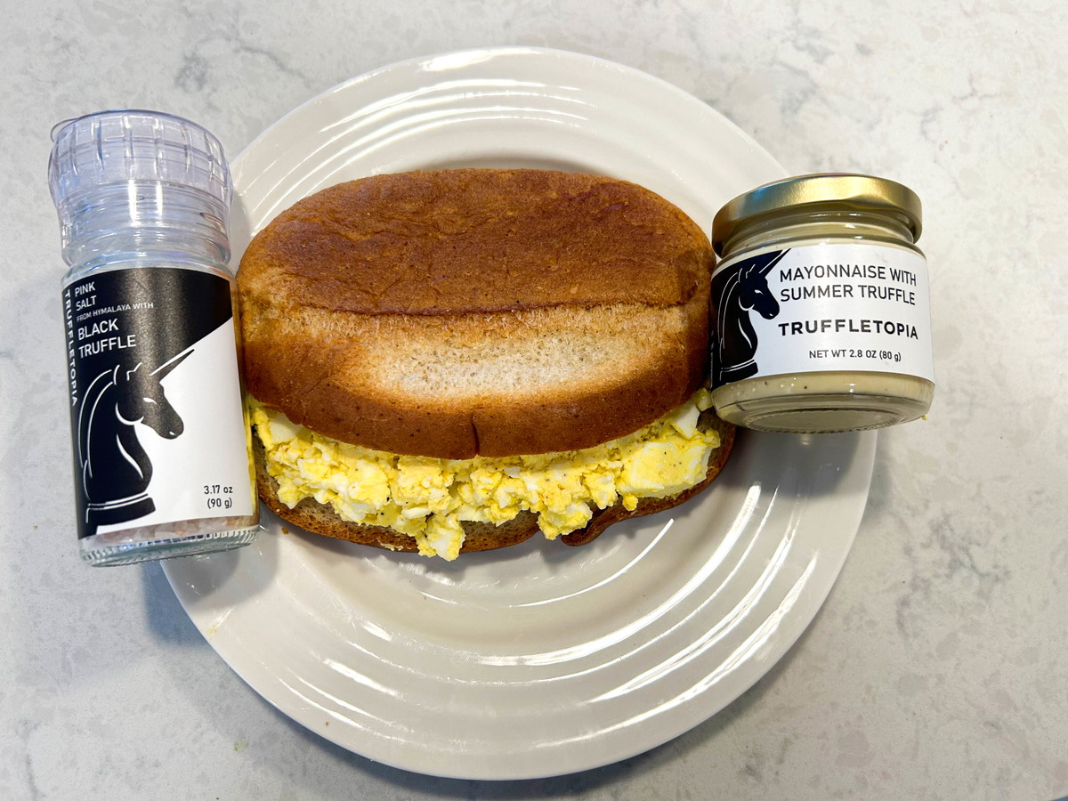 Easy Truffle Egg Salad