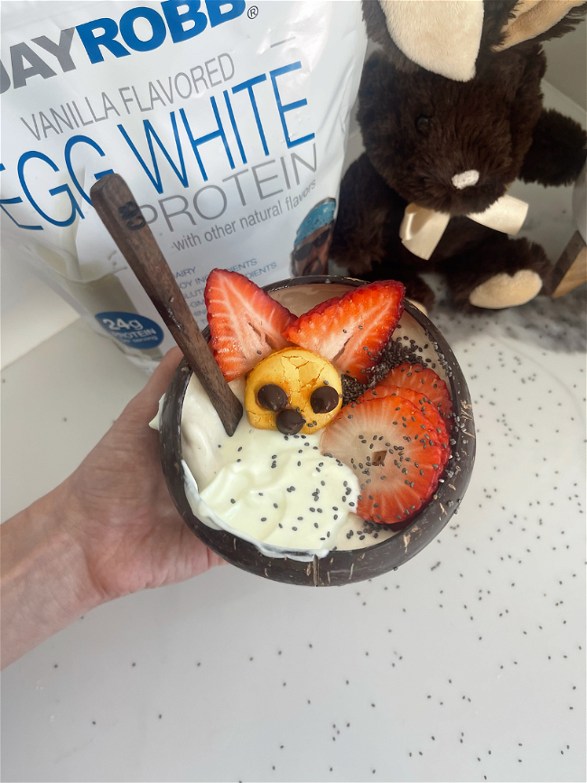 Image of Key Lime Easter Bunny Smoothie Bowl