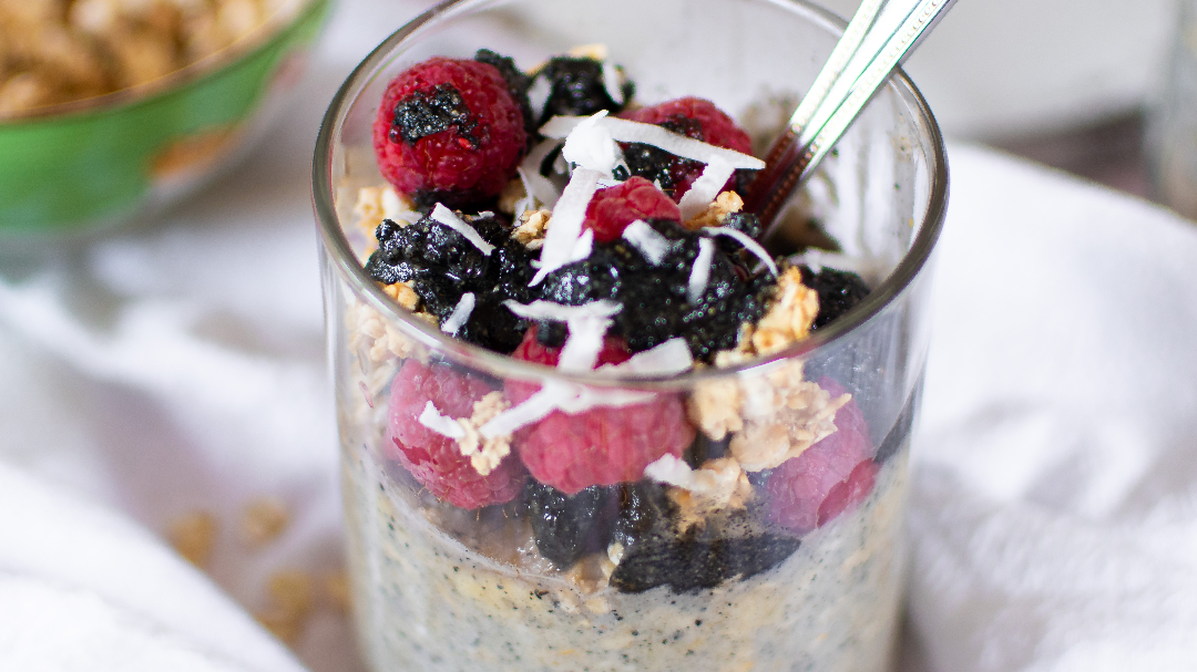 Image of Black Sesame Overnight Oats