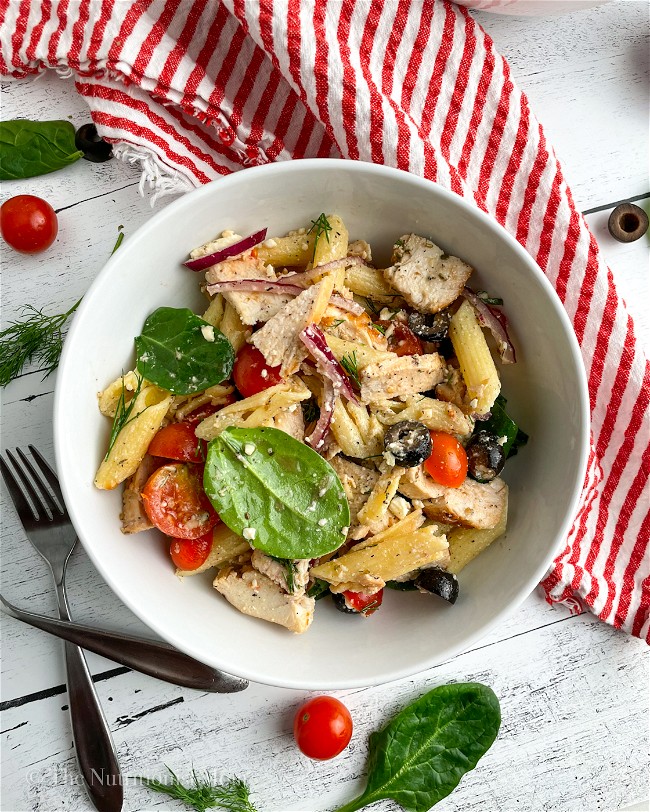 Image of Italian Chicken Pasta Salad (Gluten Free)