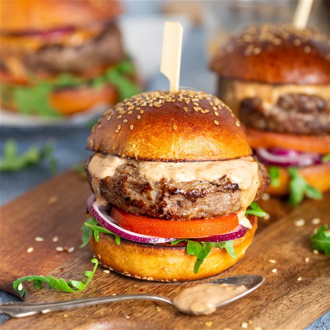 Image of Grilled Burgers