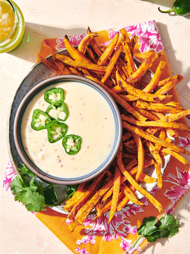 Image of Sweet Potato Fries with Chipotle Queso