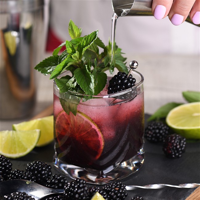 Image of Blackberry Pomegranate Margarita