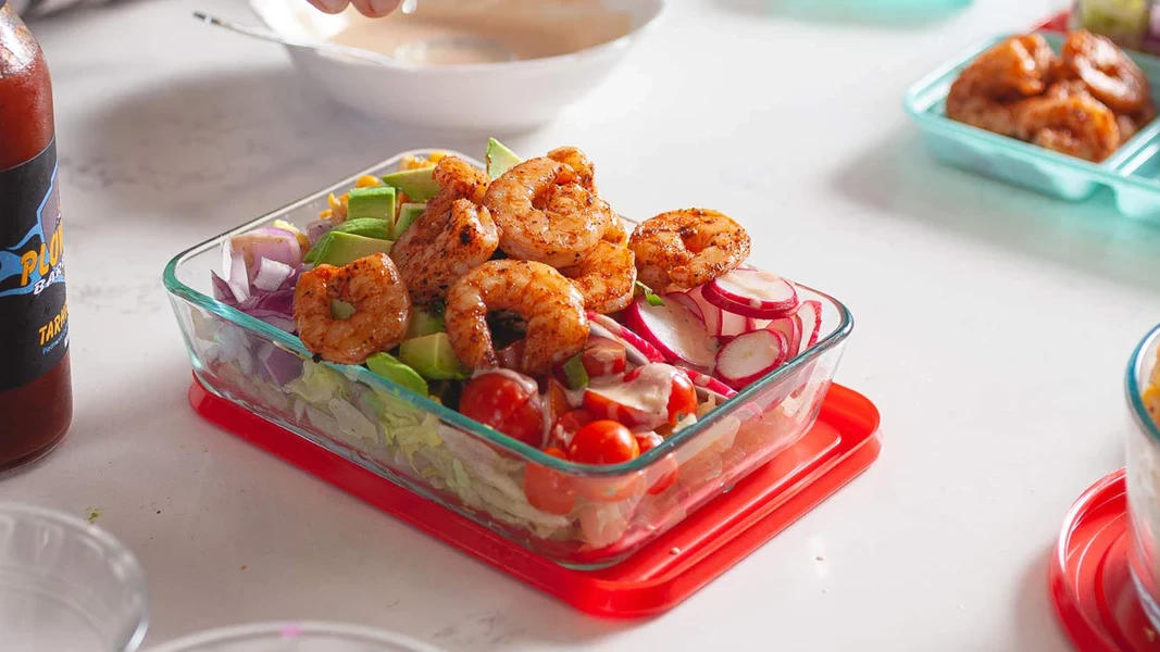 Image of BBQ Shrimp Salad