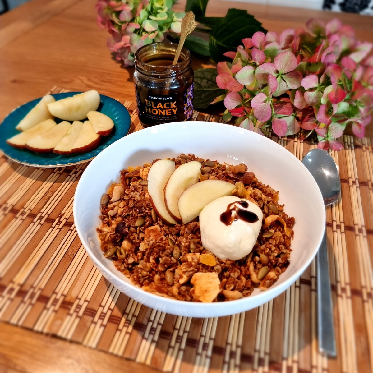 Best Granola with Black Honey