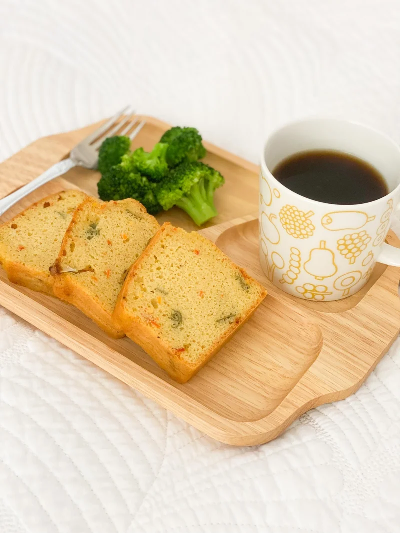 乾燥京くれないと乾燥九条ねぎのケークサレ