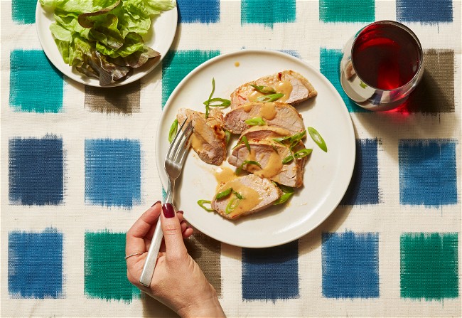 Image of Not Just Salad Dressing Marinated Pork Tenderloin