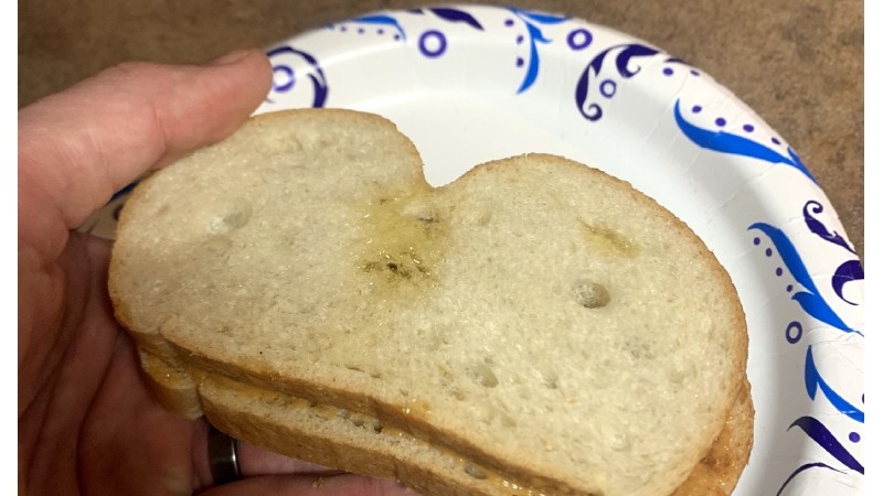 Image of Quick Peanut Butter and Honey Sandwich