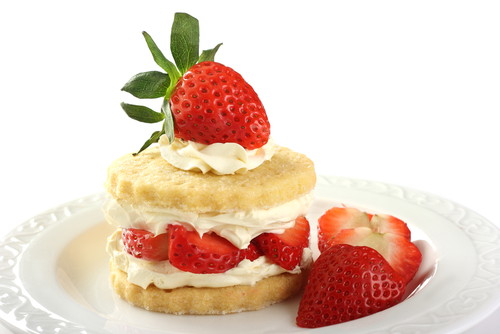 Gluten Free, Low-Carb Strawberry Shortcake 