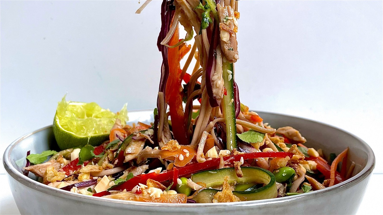 Image of Chicken Soba Noodle Salad