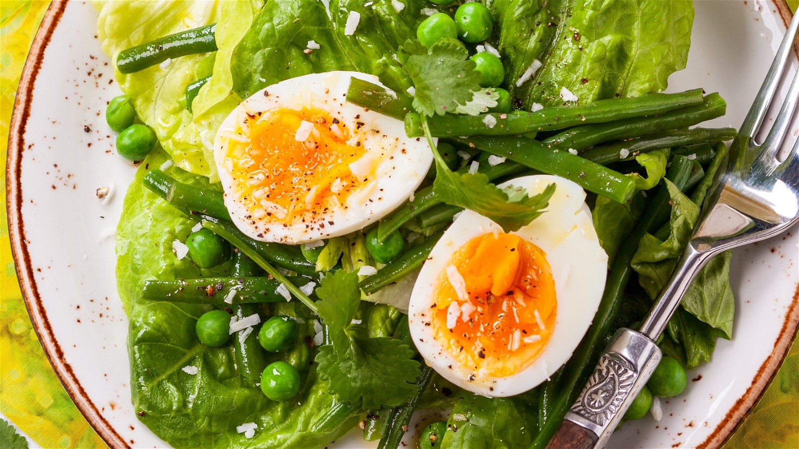 Image of Spring Salad With Honey Mustard Dressing