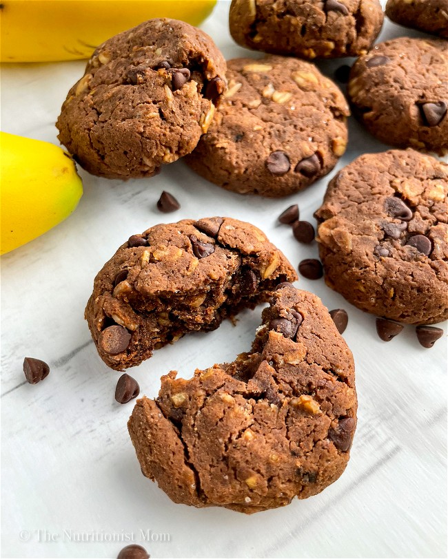 Image of Chocolate Protein Breakfast Cookies (Vegan)