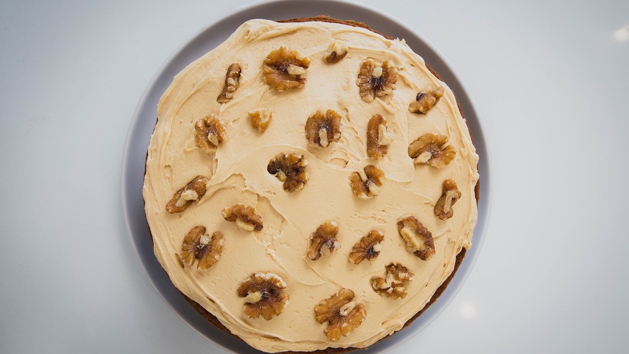 Image of Coffee walnut cake