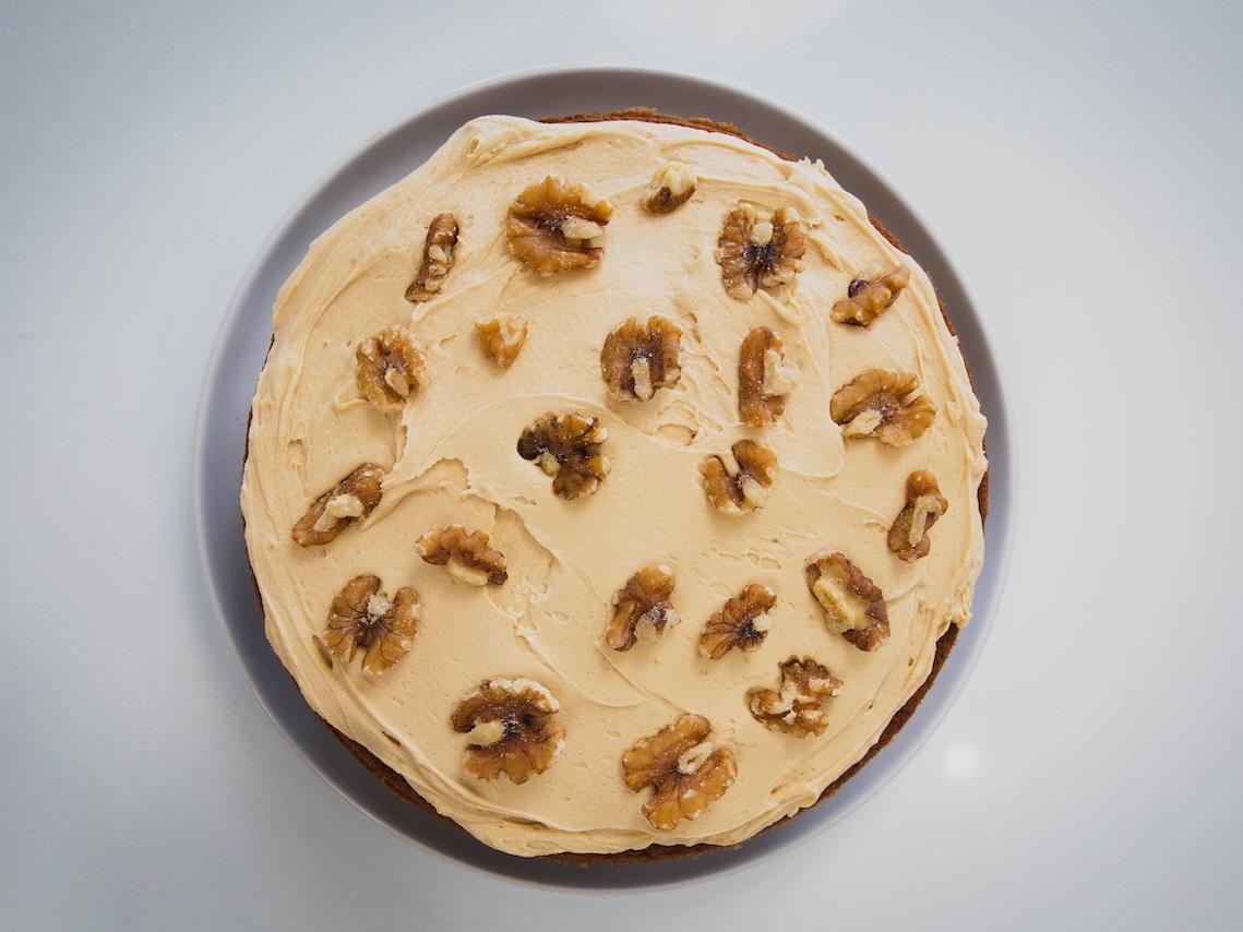 Andy Cooks - Coffee Walnut Cake