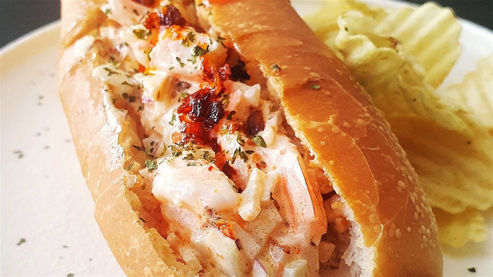 Image of Spicy Shrimp Salad Roll