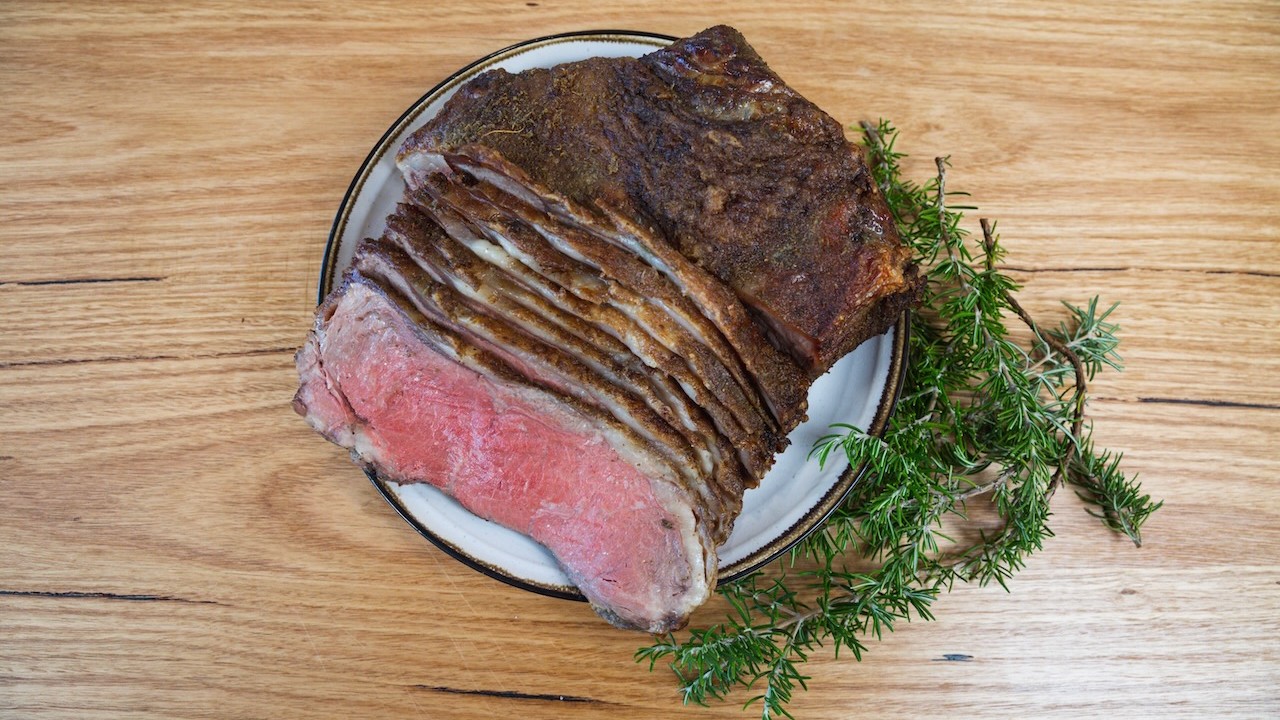 Image of Rosemary salt roast beef