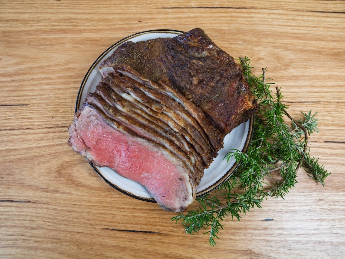 Andy Cooks - Rosemary salt roast beef