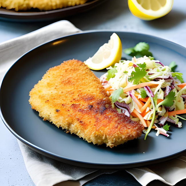 Image of Lemon and Garlic Pork Escalopes Recipe