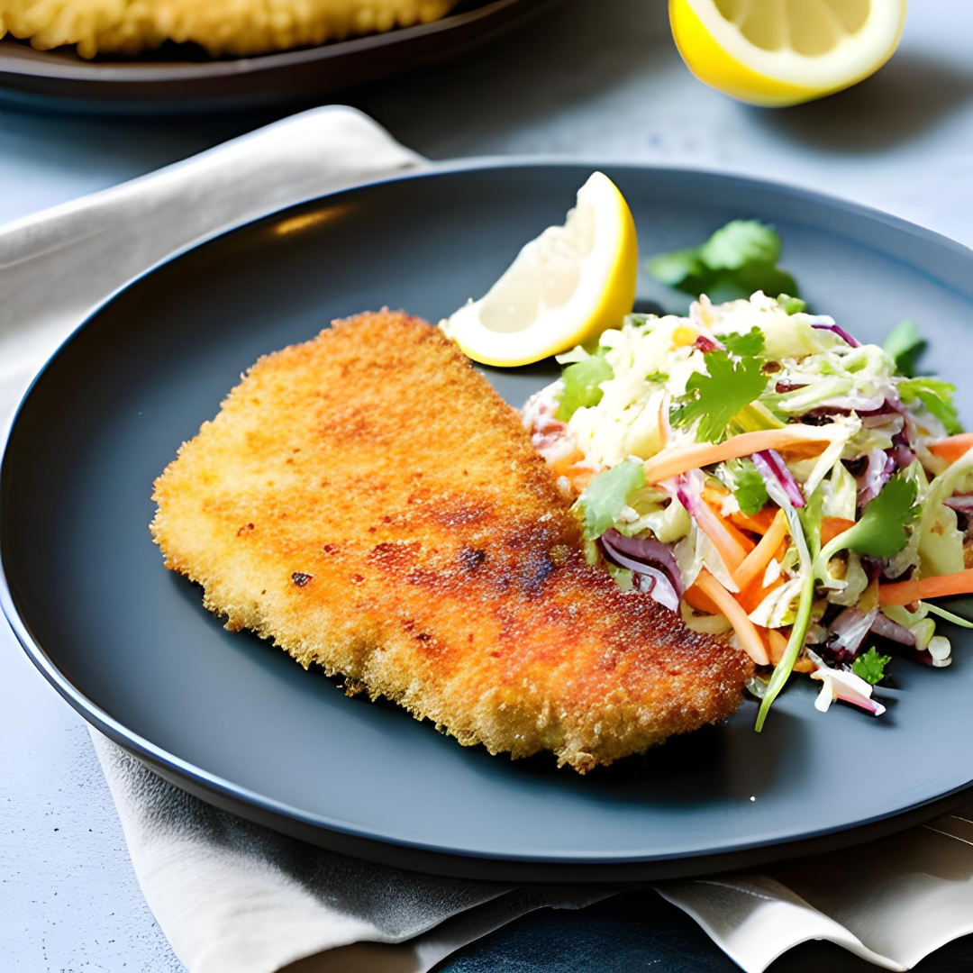 Lemon and Garlic Pork Escalopes Recipe