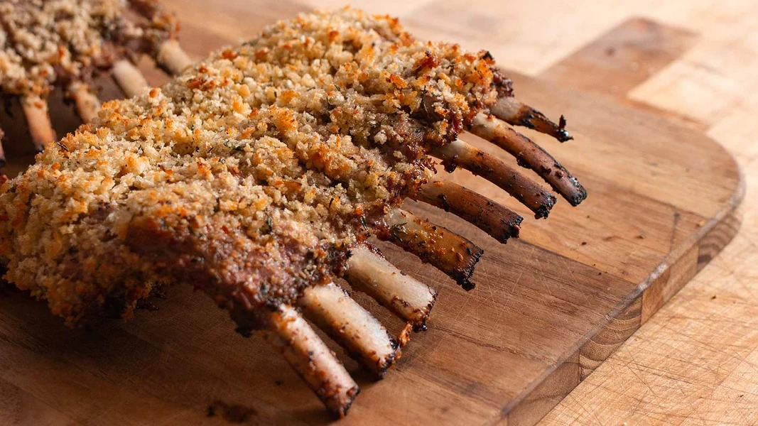 Image of Parmesan Crusted Rack of Lamb