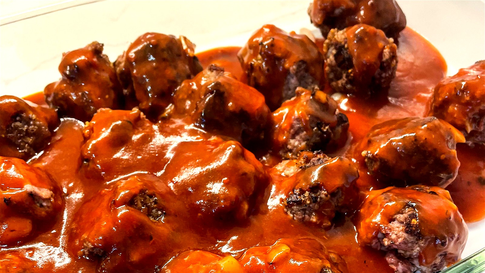 Image of Bison Meatballs in Plum Sauce