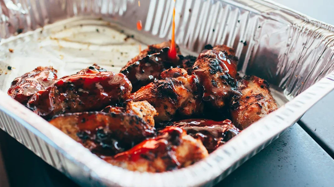 Image of Bourbon Bacon Chicken Wings