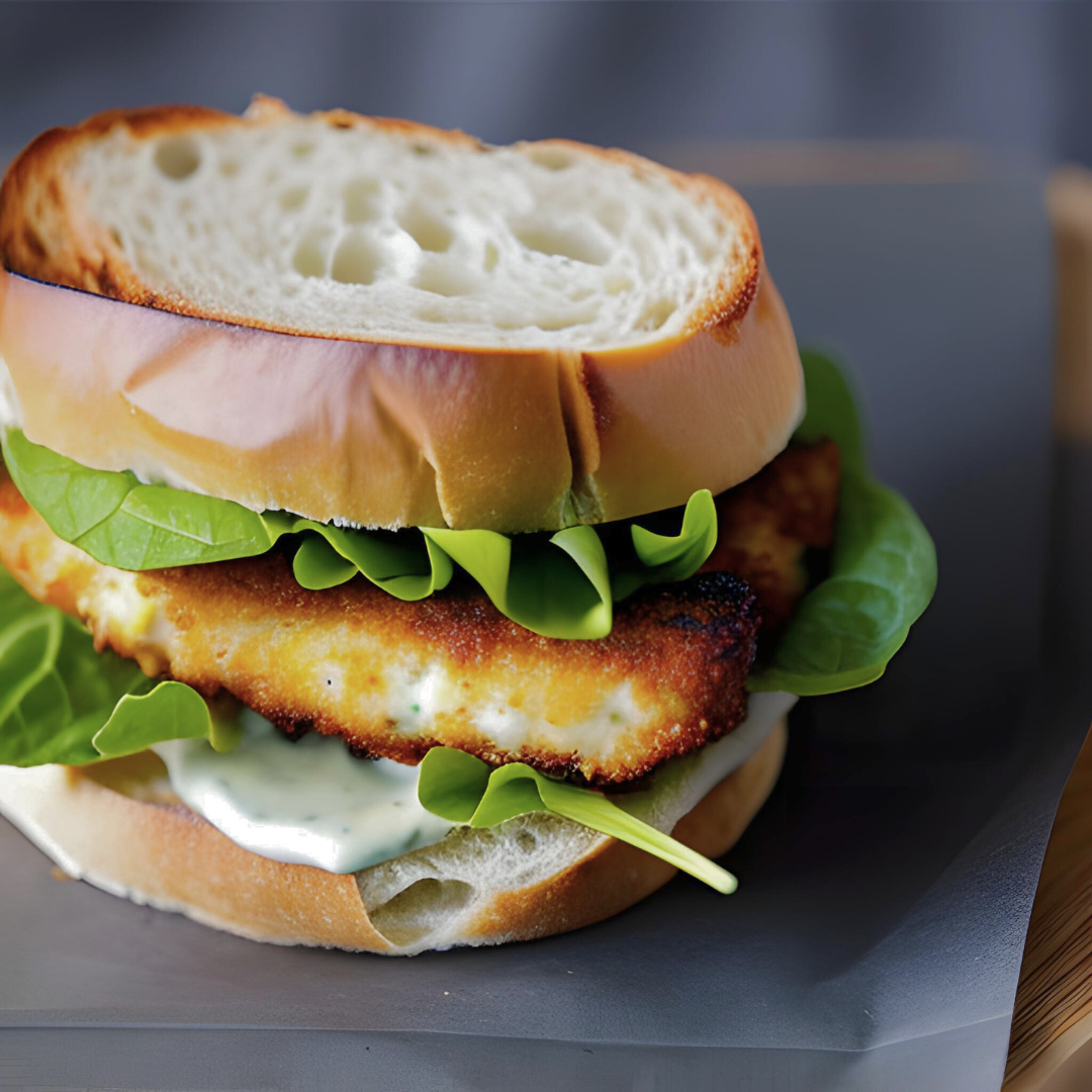 Homemade Fish Finger Sandwich Recipe
