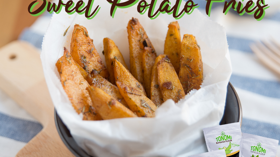 Image of Baked Tapioca Sweet Potato Fries The Healthy Snack You've Been Craving
