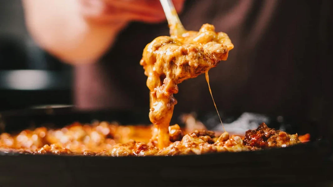 Image of Beef Enchilada Skillet Dip