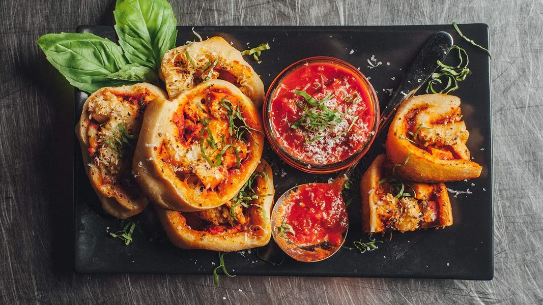 Image of Chicken Parmesan Pinwheels