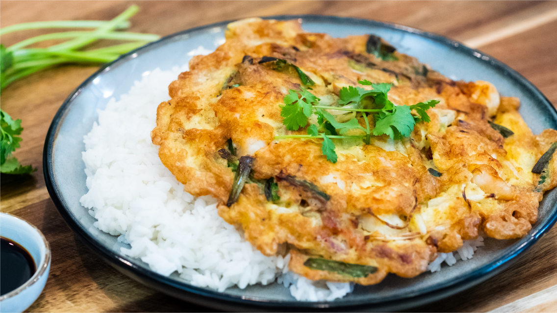 Image of Authentic Egg Foo Young Recipe (HK Style Omelet)