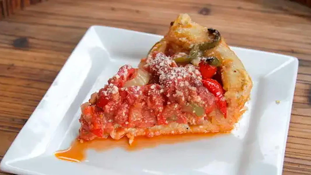 Chicago-Style Deep Dish Pizza