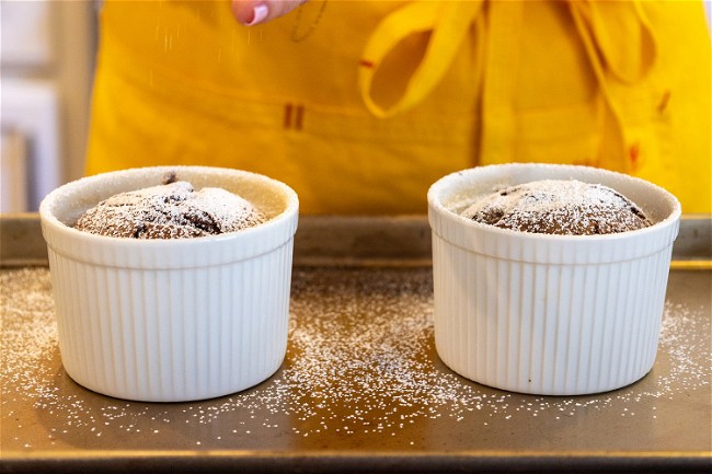 Image of Chocolate Hazelnut Souffles