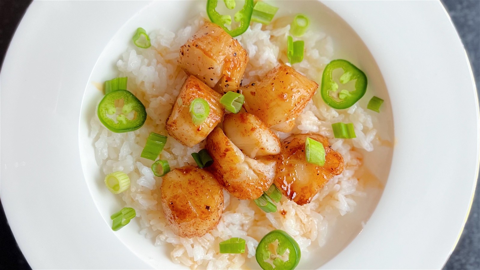 Image of Hot Honey Scallop Bowl