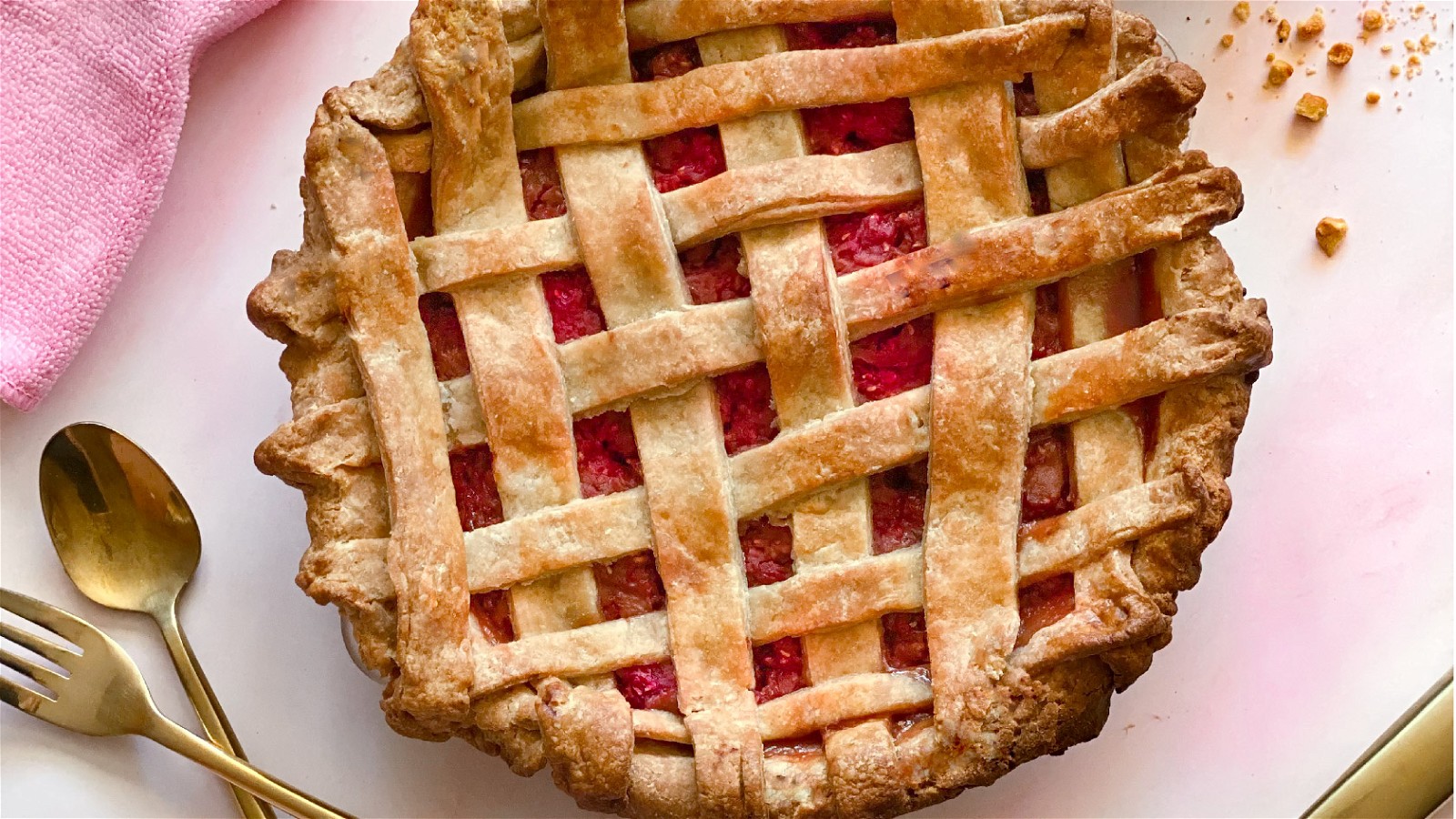 Image of Gluten-Free Raspberry Pie
