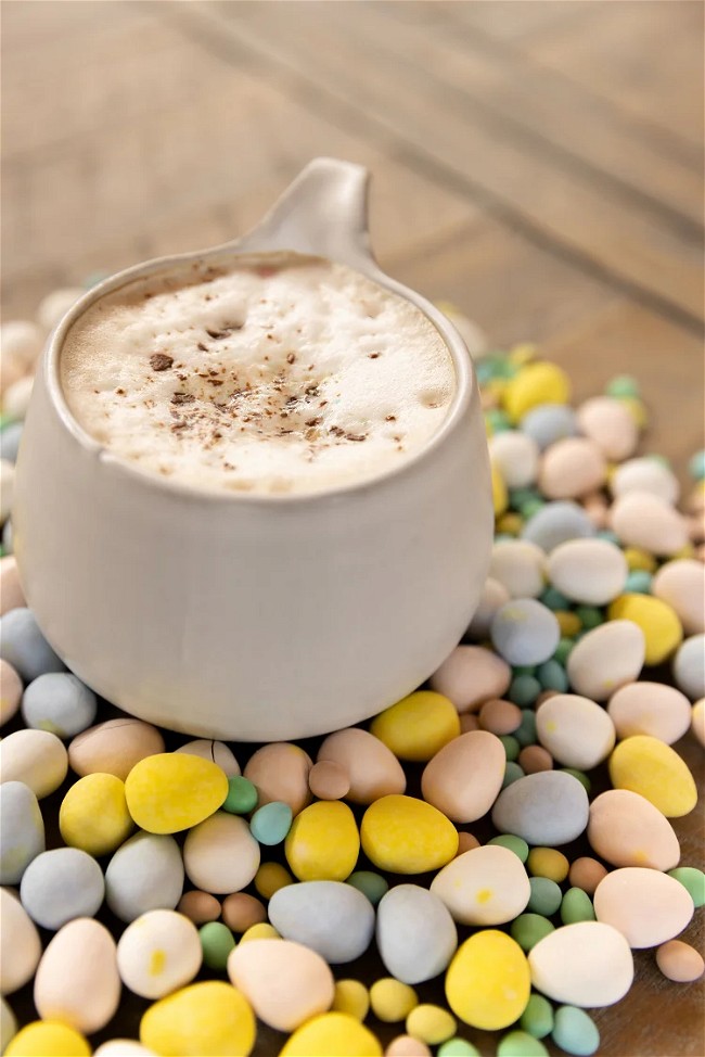 Image of Chocolate Mini Egg Latte - Without Coffee!