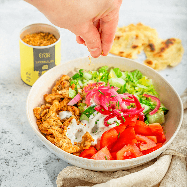 Image of Chicken Gyros Bowl