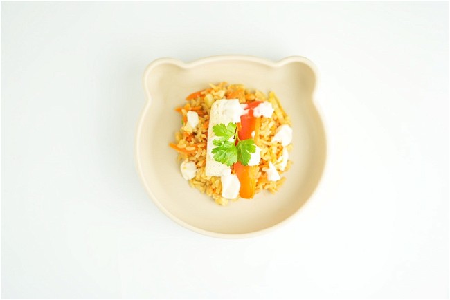 Image of Stekt ris med tofu