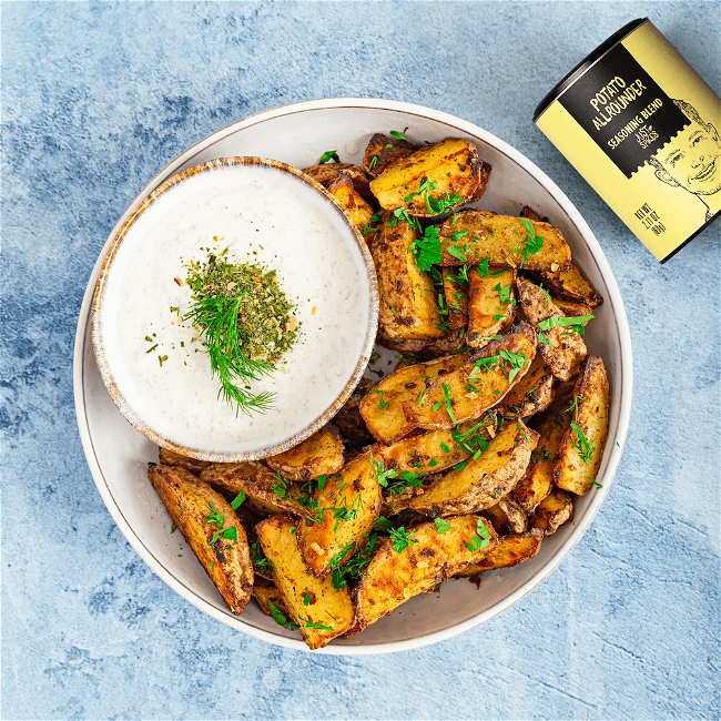 Image of Potato Wedges & Sour Cream