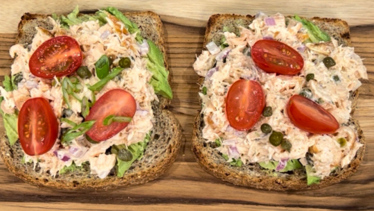 Image of Faroe Island Salmon Avocado Toast