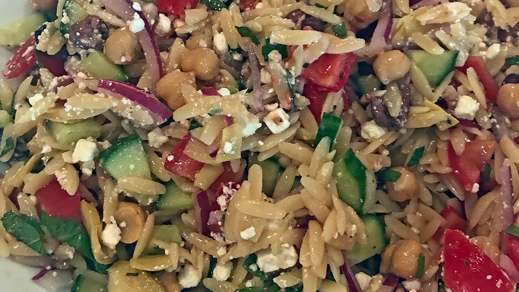 Image of Greek Flavours: Orzo Salad