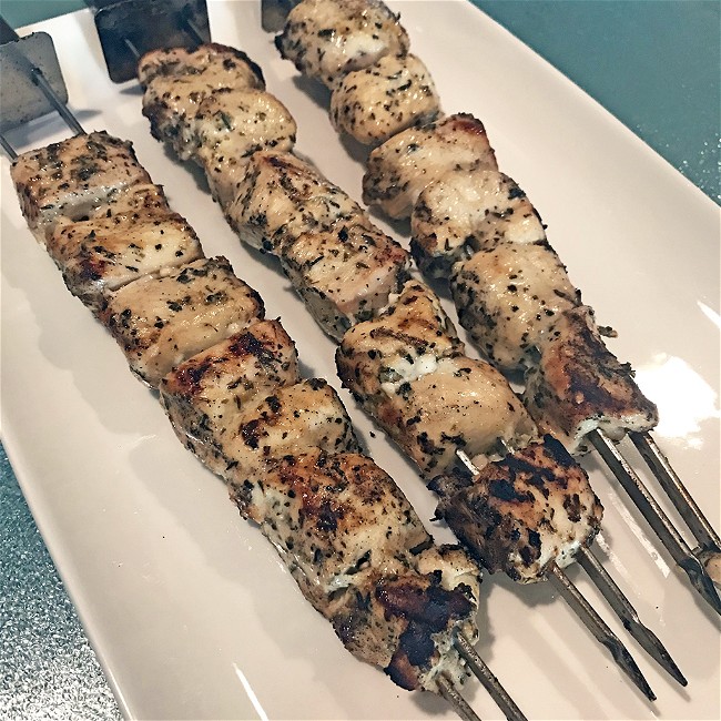 Image of Greek Flavours: Chicken Souvlaki Skewers